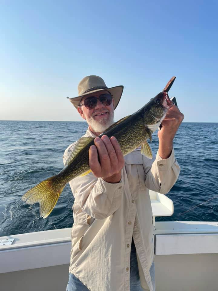 Saginaw Bay Walleye fishing trip